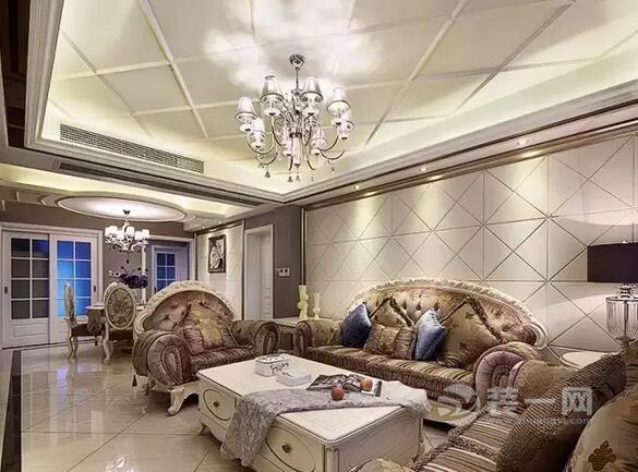 152平簡歐輕奢聯排別墅裝修效果圖