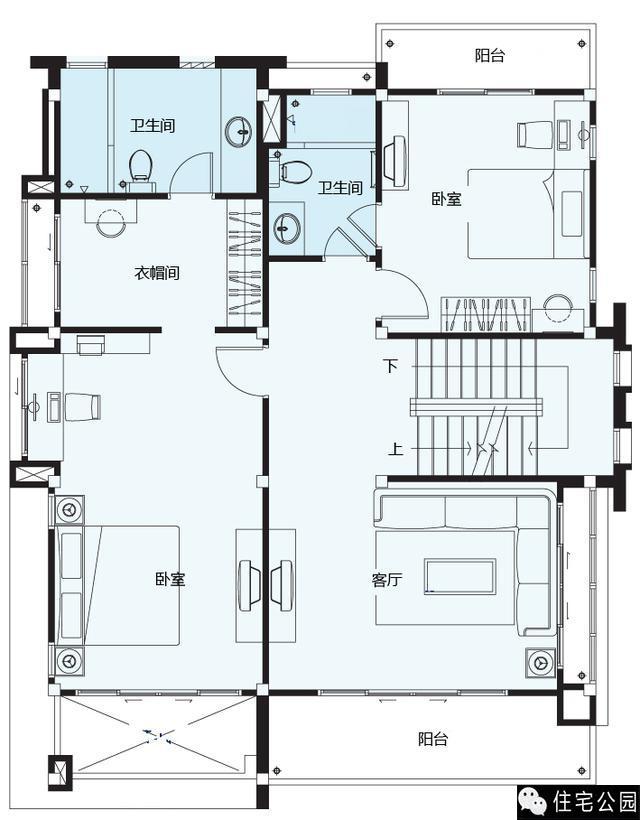 3層別墅，時尚外觀，實用戶型