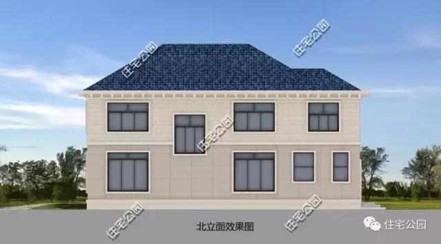 15X12米農(nóng)村2層別墅，實用戶型適合三代人，26萬蓋好！