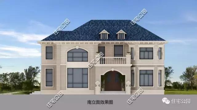 15X12米農(nóng)村2層別墅，實用戶型適合三代人，26萬蓋好！