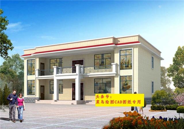 24萬建2層別墅！農(nóng)村實用型，一戶一層樓，三室二廳一廚一衛(wèi)