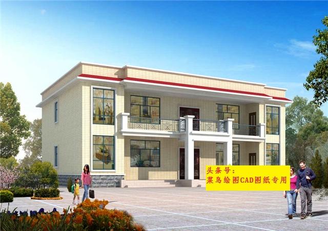 24萬建2層別墅！農(nóng)村實用型，一戶一層樓，三室二廳一廚一衛(wèi)