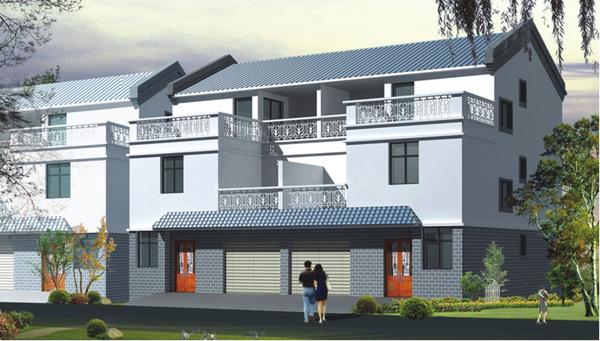 16套雙拼別墅合集，家有二胎這樣建別墅更實在哦