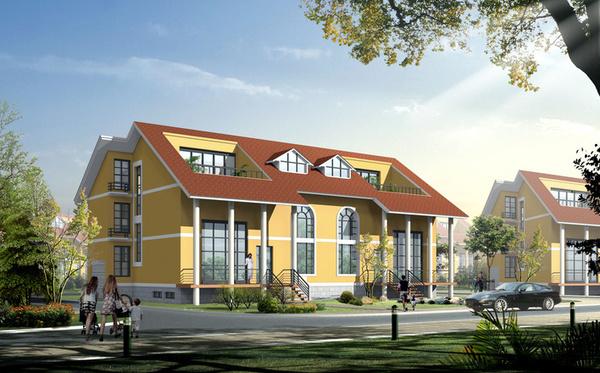 16套雙拼別墅合集，家有二胎這樣建別墅更實在哦