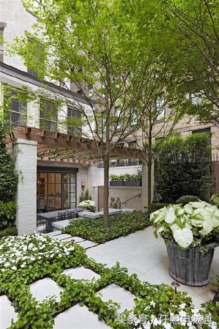 別墅庭院設(shè)計(jì)癖，七個(gè)唯美別墅庭院案例