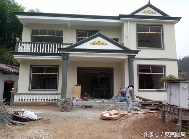 自己在農(nóng)村建的小別墅 城里200萬都買不到 羨慕吧