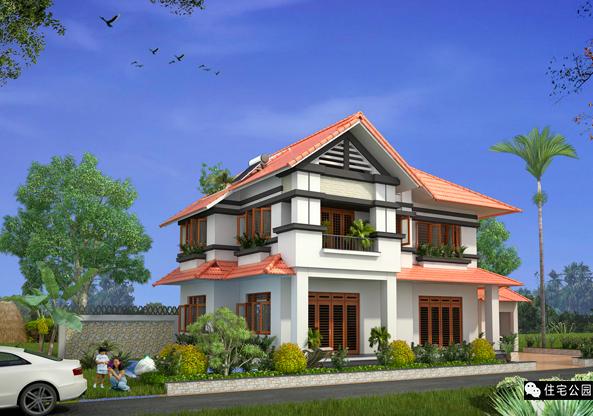 12X10米小別墅，洋氣外觀，舒適布局！