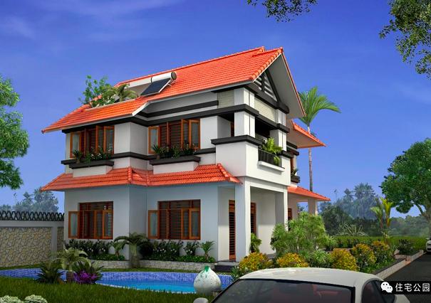 12X10米小別墅，洋氣外觀，舒適布局！