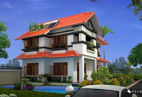 12X10米小別墅，洋氣外觀，舒適布局！