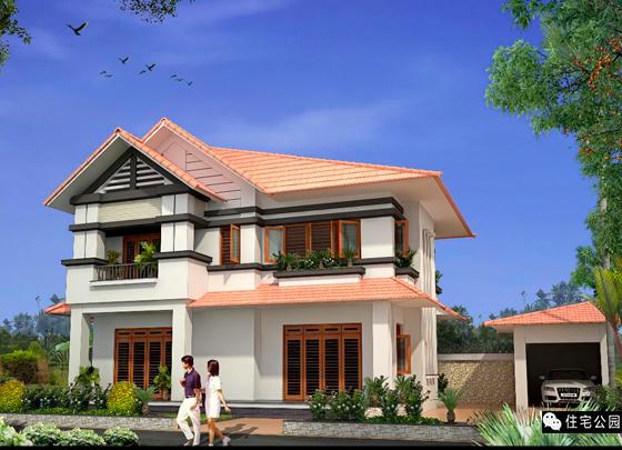 12X10米小別墅，洋氣外觀，舒適布局！