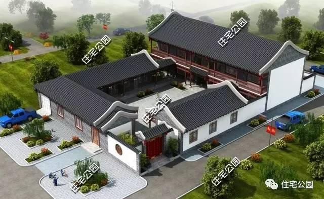 四合院的三種形式，你們村還能建四合院么？