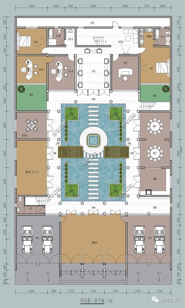 四合院的三種形式，你們村還能建四合院么？