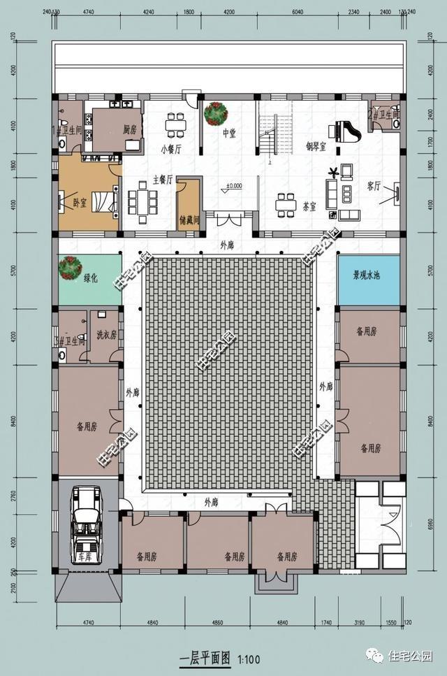 四合院的三種形式，你們村還能建四合院么？