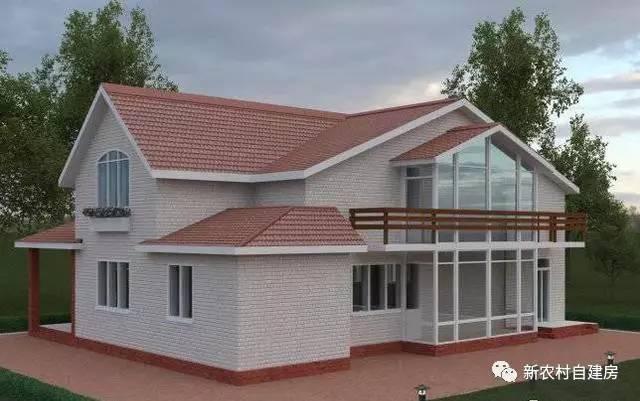 20萬建成的農(nóng)村小別墅，8套戶型，第7套點贊最多