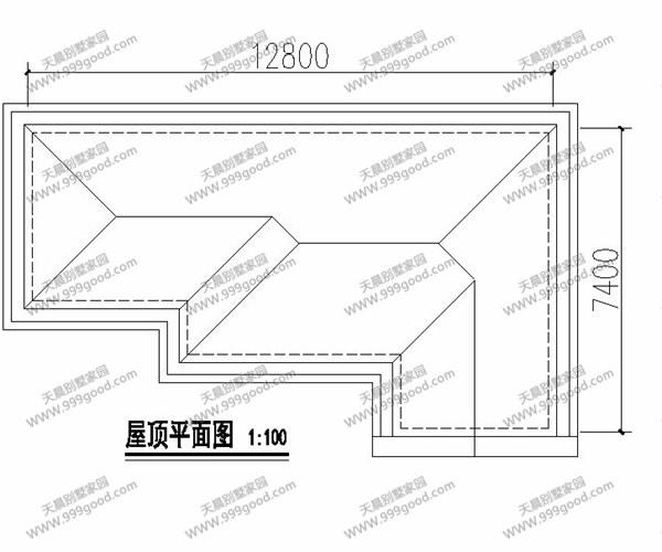 農(nóng)村自建三層田園別墅，18.8X9.8米別墅設(shè)計(jì)圖帶獨(dú)立廚房