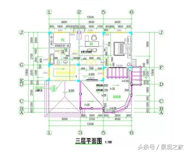 3套3層農(nóng)村小別墅，收了回家去蓋（含設計圖）