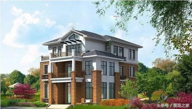 3套3層農(nóng)村小別墅，收了回家去蓋（含設計圖）