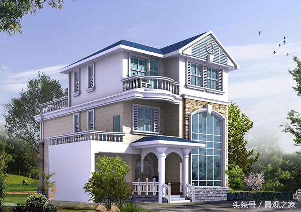 現(xiàn)代簡約農(nóng)村別墅設計圖 農(nóng)村自建房推薦