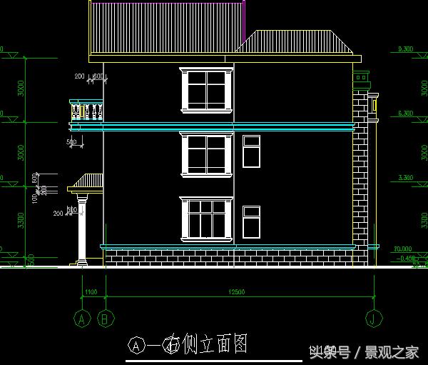 現(xiàn)代簡約農(nóng)村別墅設計圖 農(nóng)村自建房推薦