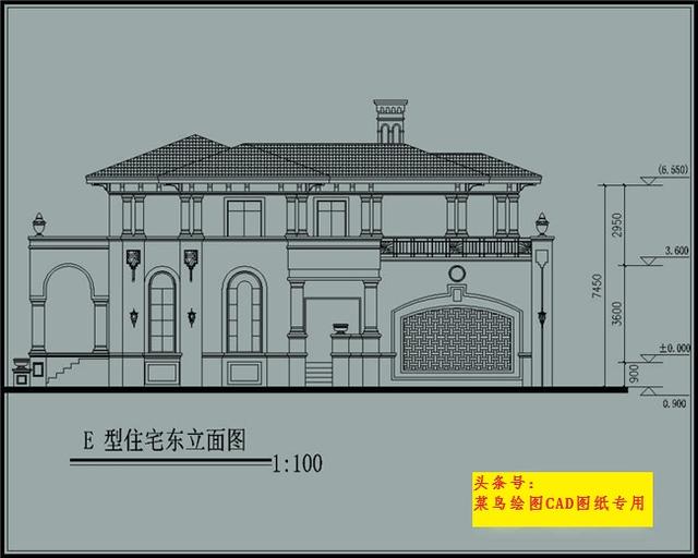 24萬建2層別墅！歐式別墅八角亭外觀設(shè)計(jì)，帶玄關(guān)、陽臺(tái)、露臺(tái)