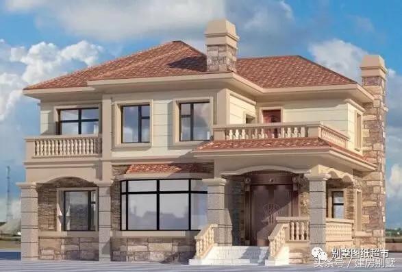 26萬(wàn)做成的二層小別墅，在農(nóng)村建一棟小別墅并不難