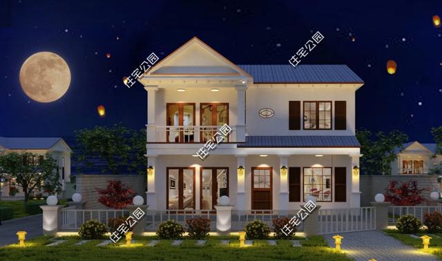 30萬(wàn)享庭院生活，精選3款農(nóng)村別墅圖紙，院子花園都有