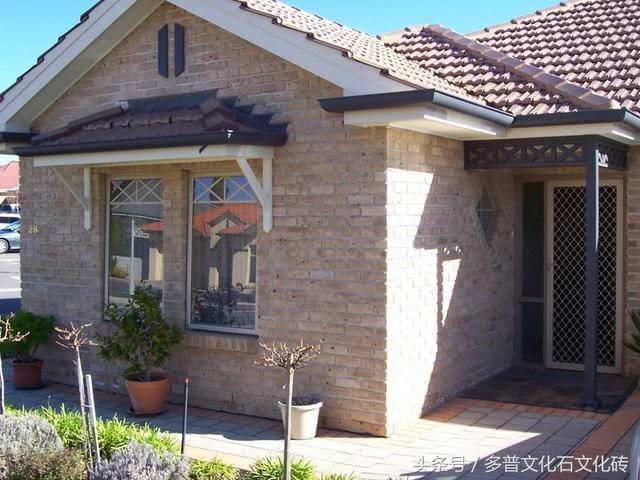 色彩如何定義建筑，人造文化磚設計案例連載（八）平層別墅