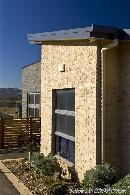 色彩如何定義建筑，人造文化磚設計案例連載（八）平層別墅