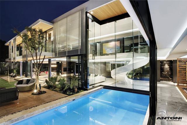 U型現(xiàn)代豪華別墅設(shè)計