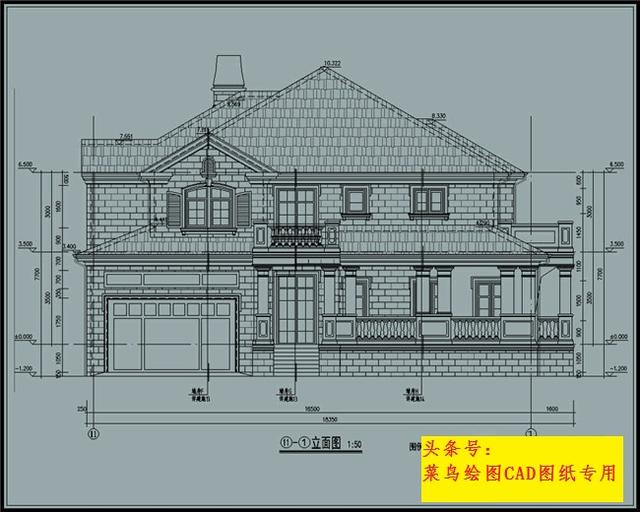 二層歐式別墅框架（剪力柱）215平方米帶地下室、陽臺、露臺