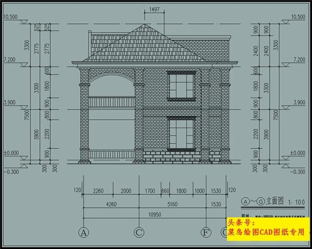 36萬建2層別墅！外觀造型美觀大方，帶連廊、中堂、室內(nèi)停車庫