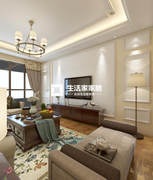 都鐸城邦三層別墅地中海裝修，朋友都贊不絕口