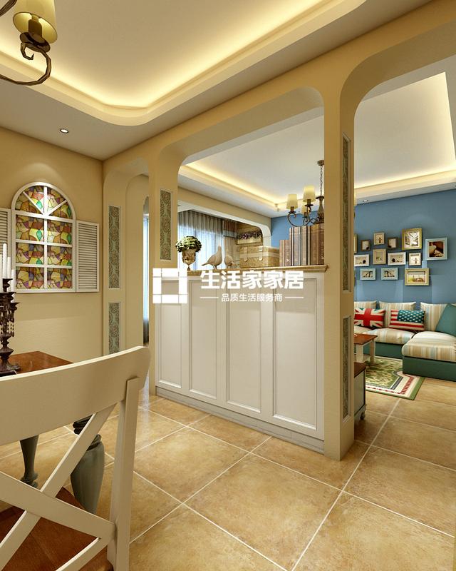 都鐸城邦三層別墅地中海裝修，朋友都贊不絕口