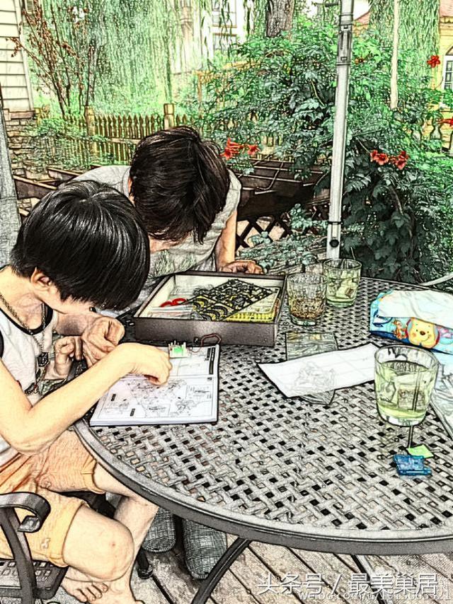 天天爸張亮大別墅裝修如此宜居 那么會(huì)做飯 真是模特界一股清涼