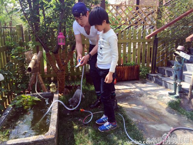 天天爸張亮大別墅裝修如此宜居 那么會(huì)做飯 真是模特界一股清涼