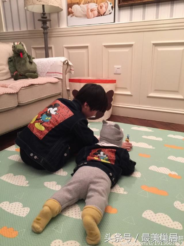 天天爸張亮大別墅裝修如此宜居 那么會(huì)做飯 真是模特界一股清涼