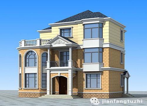 全套三層別墅設(shè)計圖3廳8臥6衛(wèi)14×11米，合理布局