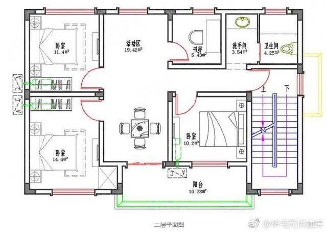 三套簡(jiǎn)單施工的農(nóng)村別墅圖，錢(qián)包不富裕照樣蓋新房