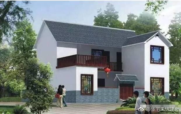 三套簡(jiǎn)單施工的農(nóng)村別墅圖，錢(qián)包不富裕照樣蓋新房