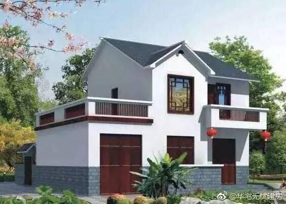 三套簡(jiǎn)單施工的農(nóng)村別墅圖，錢(qián)包不富裕照樣蓋新房