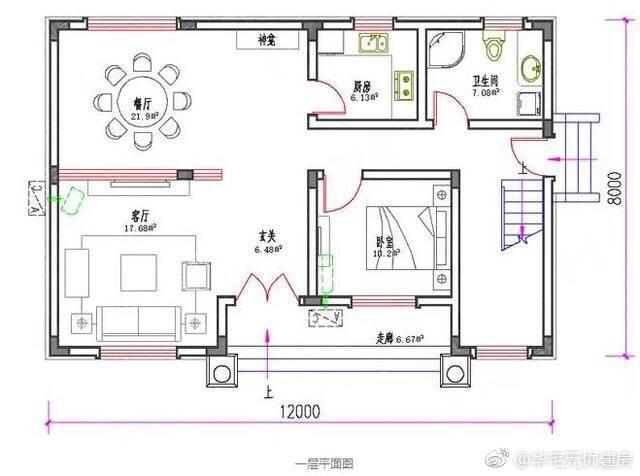 三套簡(jiǎn)單施工的農(nóng)村別墅圖，錢(qián)包不富裕照樣蓋新房