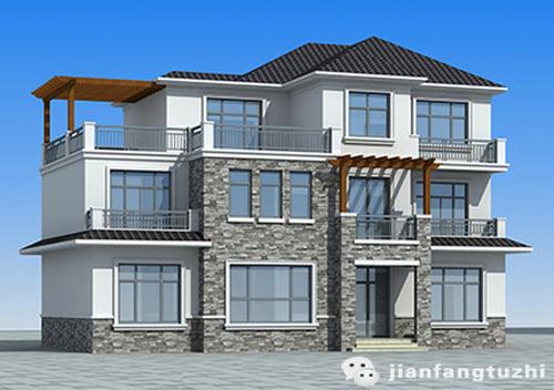 多功能別墅施工圖 全套45萬(wàn)17×11三層2廳8室7衛(wèi)帶多儲(chǔ)藏室套間多陽(yáng)臺(tái) 夢(mèng)想中的房子