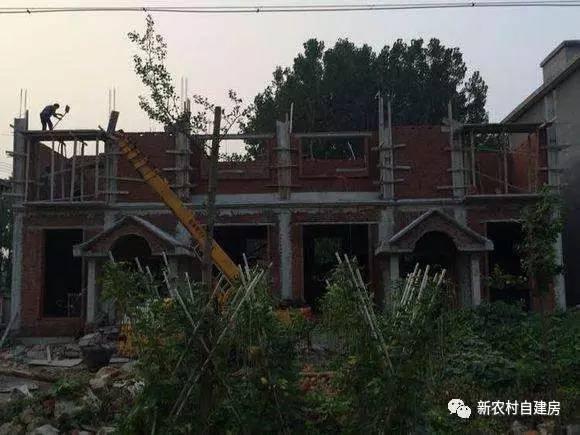 40萬兄弟合建雙拼別墅，施工全程實(shí)拍，含平面