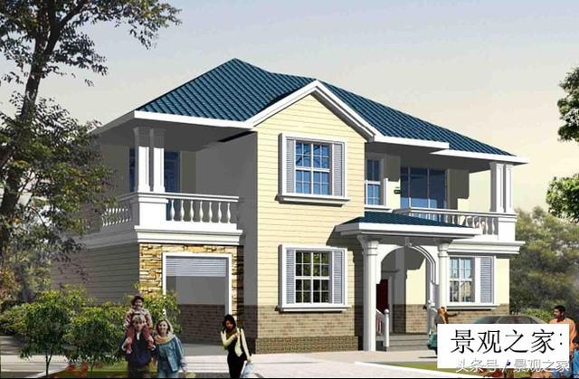 10套二層別墅效果圖賞析 農(nóng)村自建房推薦