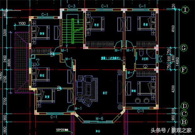 二層新農(nóng)村別墅，農(nóng)村自建房設(shè)計