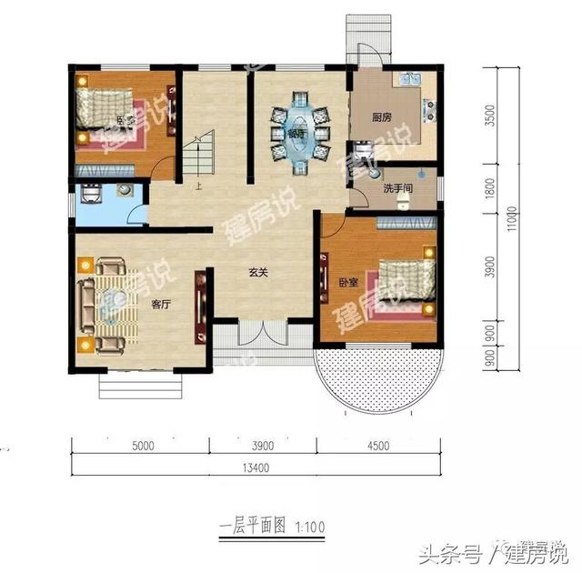 我在老家建好這幢別墅，老鐵們紛紛表示也要建個這樣的