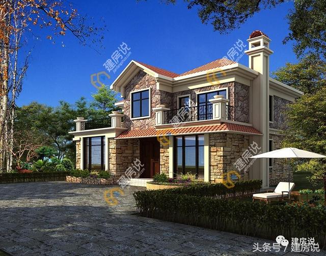 我在老家建好這幢別墅，老鐵們紛紛表示也要建個這樣的