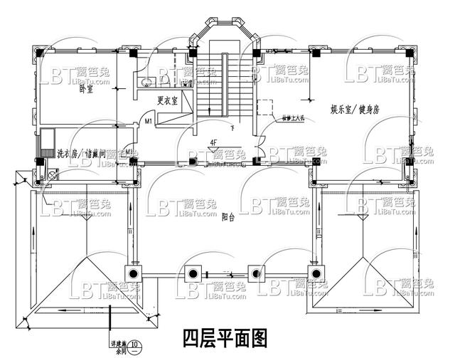 村長(zhǎng)家的豪華歐式別墅，和鄰居家的土別墅真是沒法比！圖紙齊全！
