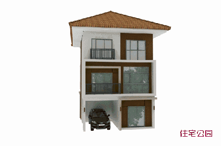 2套小別墅，7米面寬6個(gè)臥室，平屋頂坡屋頂哪個(gè)好？