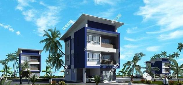 2套小別墅，7米面寬6個(gè)臥室，平屋頂坡屋頂哪個(gè)好？